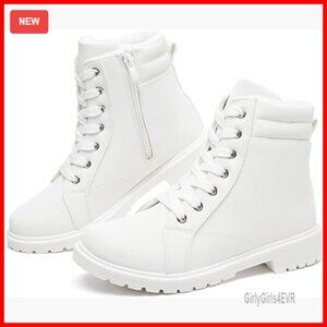 Women's Waterproof Winter Boots with Faux Fur Lining Non-Slip Ankle Boots